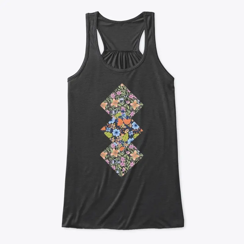 Floral Design T-Shirt